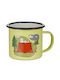 Butlers Becher Emaille Gelb 380ml