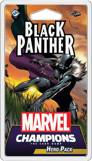 Game Expansion Marvel Champ Black Panther Hero Pack for 1-4 Players 13+ Years Old (EN) Fantasy Flight