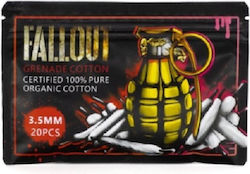 Fallout X Mechlyfe Grenade Organische Baumwolle 100% Rein 3,5mm 20 Schnüre