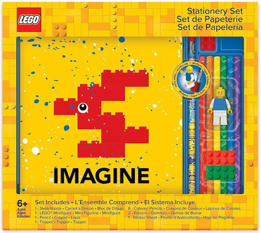 Joy-Toy Lego - Imagine Stationery Set Тетрадка Многоцветен