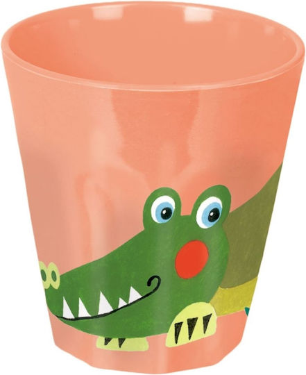 Die Spiegelburg Baby Toddler Cup Crocodile Plastic Orange for 12m+