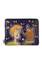 Loungefly Kids Wallet with Zipper Warner Bros Scooby doo zip Around