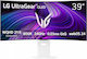 LG Ultragear Ultrawide OLED HDR Curved Monitor 39" QHD 3440x1440 240Hz with Response Time 0.03ms GTG