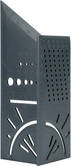 Oem Χάρακας Ξυλουργικές Εργασίες Woodworking Ruler Woodworking Scribe Mark Line Gauge T-type Ruler Black
