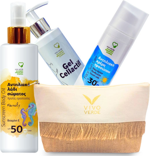 Vivo Verde Σετ με Αντηλιακό Προσώπου SPF50 4τμχ