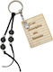 Keychain Notebook Favorite Teacher Wooden