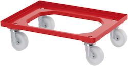 Cărucior de Transport Containere Eur 60x40cm