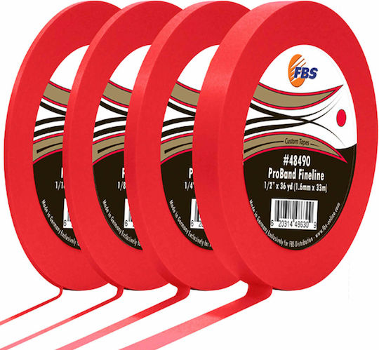 Fbs Proband Fineline La Rouge Tape 1.6 Mm X 55m Extra Soft