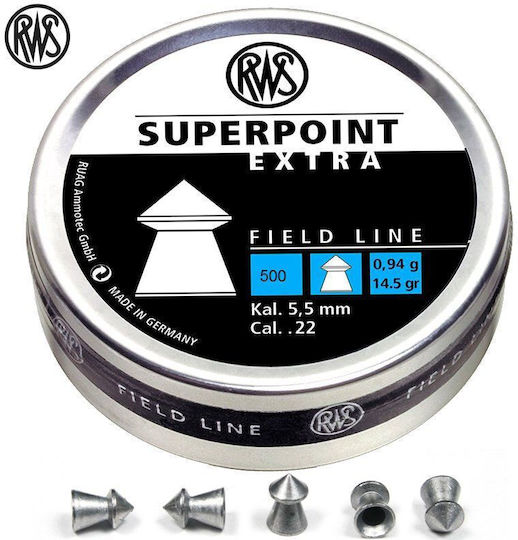 Rws Super Point Pellets 5,5mm 500 Stück