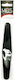 Straight Double-Sided Paper Nail File Black-White Ref:6821 Mels 1pc