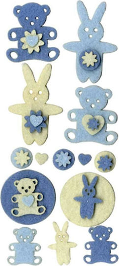 3D Filz Jungen Set 14 Stück 13070007 Artemio