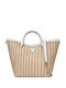 Damentasche Schultertasche Beige