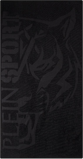Plein Sport Плажна кърпа Черна