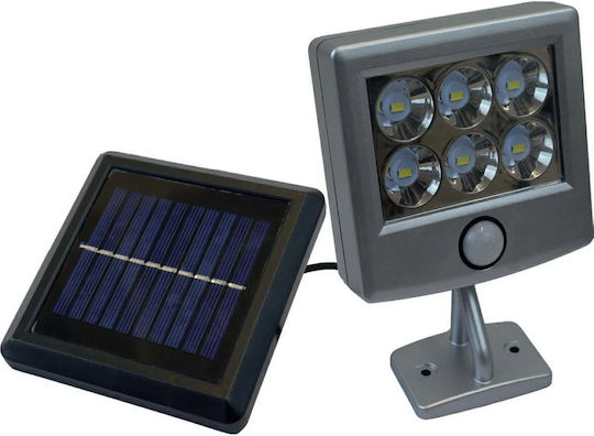 Volteno Set of 6 Solar Lights 6W with Cold White Light 6000K IP44 13.5x10x7.5cm
