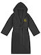 Cressi Cotton Bathrobe Black Yellow