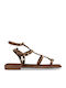 Γυναικεία Σανδάλια Gladiator Καφέ