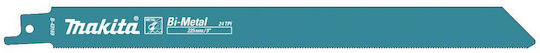Makita Reciprocating Saw Blade Bim 225x0.9mm 2pcs Metal 0.7-3.0mm Tubes 5-175mm
