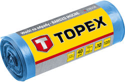 Topex Săculeți de Gunoi pentru Grădină Capacitate 120lt 10buc Albastru