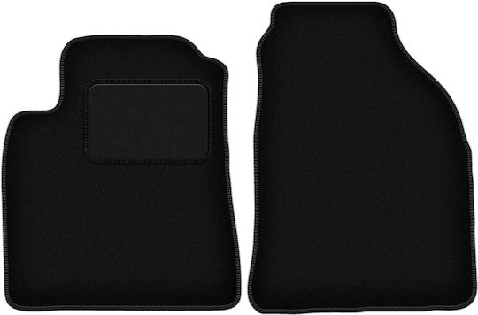 Wielganizator Μπροστινά Πατάκια 2τμχ για Hyundai Matrix 2001-2010 Μαύρα
