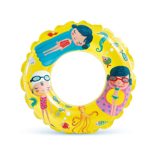 Swimming Ring Diameter 61 Cm Intex 59242 White
