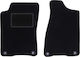 Front Black Car Mats for Audi 90 B3 Sedan 1986-1991