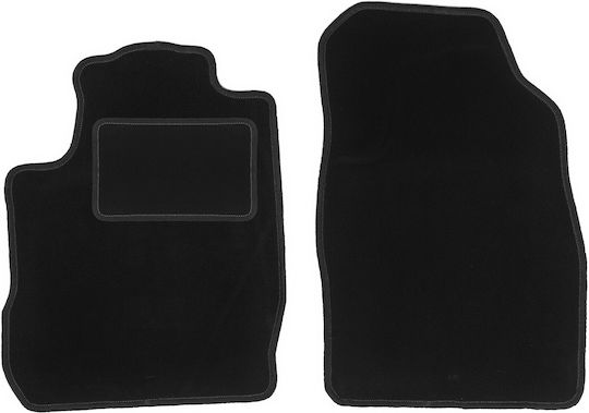 Vordere schwarze Fußmatten Ford Streetka Cabrio 2003-2006