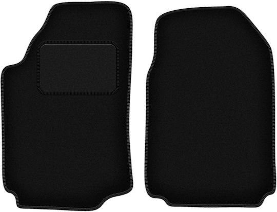 Front Black Floor Mats Audi 200 C3 Sedan Avant 1983-1991