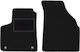 Front Black Floor Mats Chevrolet Rezzo Minivan 2000-2011