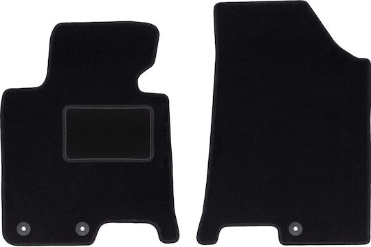 Front Black Car Mats Hyundai i40 Wagon Sedan 2011