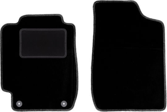 Black Front Car Mats Toyota Corolla E10 Hatchback Wagon Sedan 1992-1997