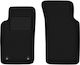 Front Black Car Mats for Ford Sierra Estate Sedan Liftback 1982-1993