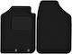 Front Black Mats Dacia Spring Hatchback 2021
