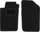 Black Front Mats Peugeot 206 Hatchback Sw Estate Cc Convertible 1998-2010