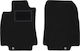 Front Black Floor Mats Nissan Tiida C11 Hatchback Sedan 2004-2012