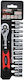 Awtools 1/4" 14-teiliges Schraubenschlüssel-Set Black Line