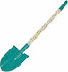 Greenmill Metallschaufel Holz PVC-Griff 74 cm