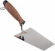 Awtools Stainless Steel Trapezoid Trowel 140mm Cork Handle