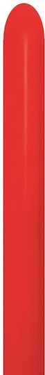 Composition with 50 Balloons Latex Red Jumbo Modelling 114cm