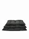 V.I.Pets Lazy Pvc Pillow Dog Rectangle Gray 70x40cm