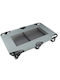 Animal Elevated Dog Bed Gray 106x60cm