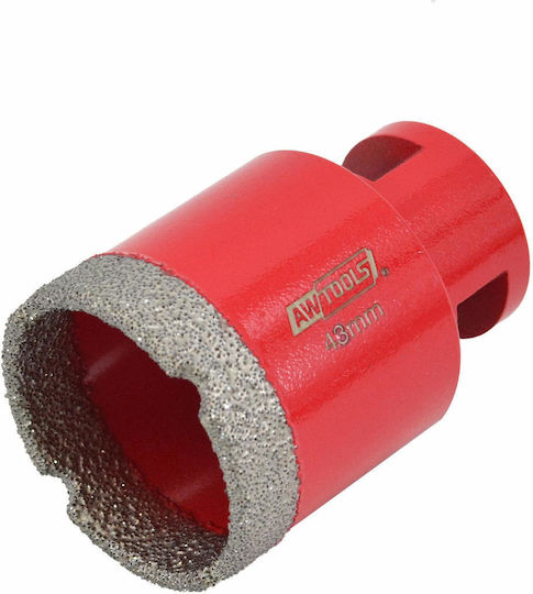 AWTools Diamant Lochsäge Trockenschnitt mit Durchmesser von 10mm bis 68mm für Fliese 360gr
