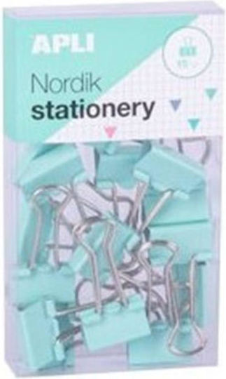 Κλιπ Apli Nordik Collection 15 Τεμ Πράσινο 18148π Apli