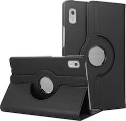 Strado Flip Cover Din piele Rotativă Rezistentă Negrη (Lenovo Tab M9 2023 TB310)