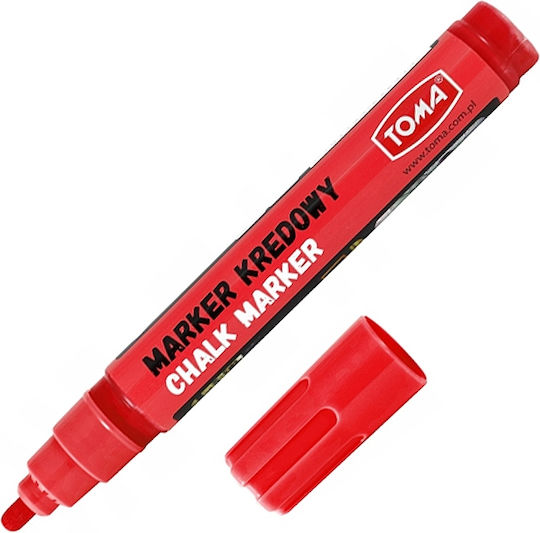 Toma 292 Red Chalk Marker Price Tags