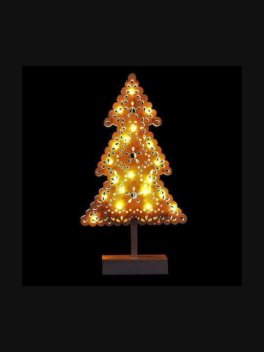 Christmas Decorative Illuminated Plastic Tree 38cm Battery Tree