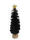 Decorațiune de Crăciun Lemn Braduleț 33.5cm. Negru