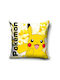 Velvet Kids Throw Pillow 40x40 Pokemon Pikachu
