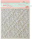Dekorative Chipboard-Zweige Hintergrund 14x14cm Stamperia