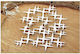 Dekorativer Chipboard Believe In Magic Großer Hintergrund 13x13 cm