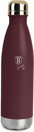 Berlinger Haus Μπουκάλι Θερμός Ανοξείδωτο 500ml Μπορντό